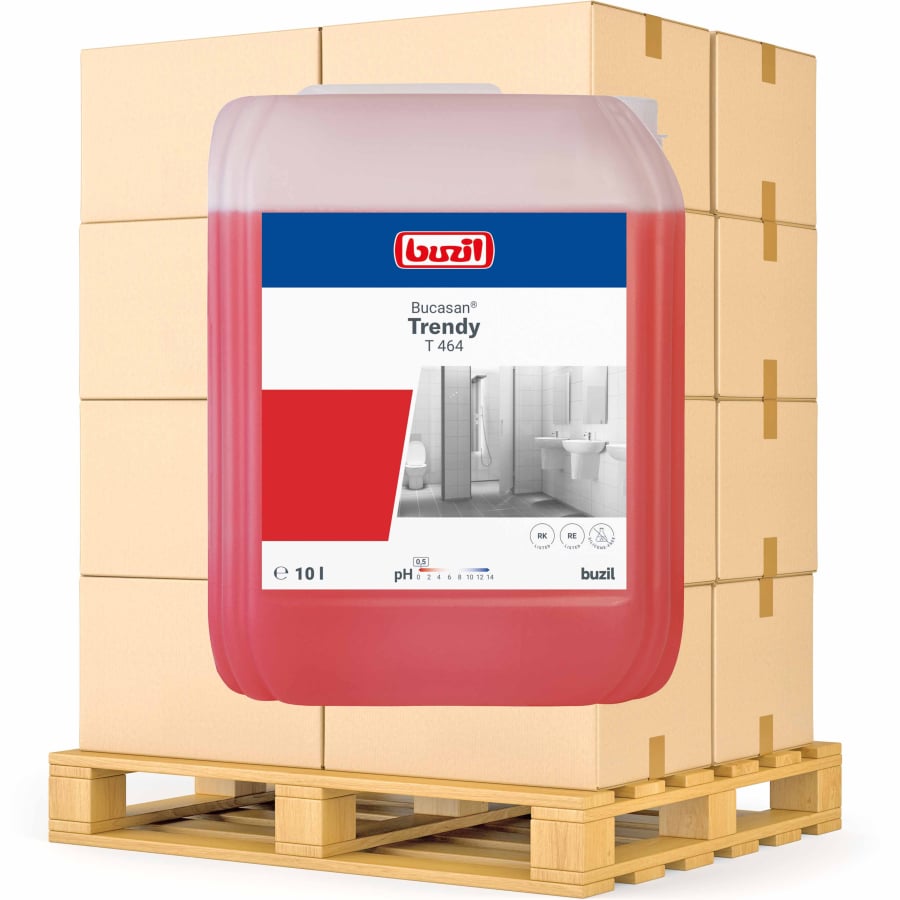 Buzil Sanitärreiniger Bucasan® Trendy T 464 - Palettenware